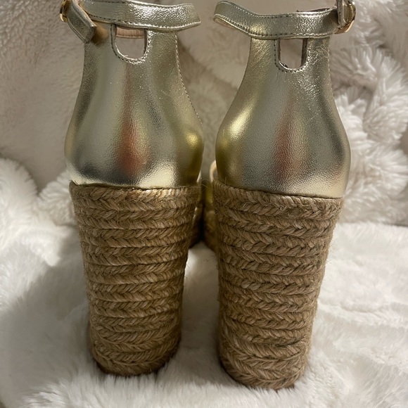 Women's Stuart Weitzman Nudistcurve Espadrille Wedges - Picture 5 of 6